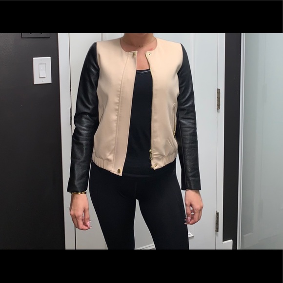H&M Pink and black jacket
